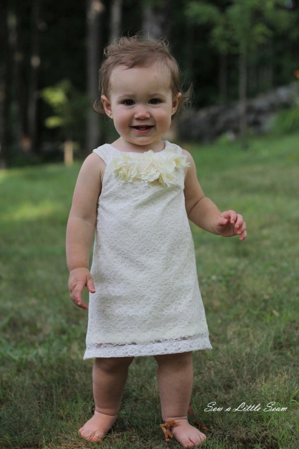 A First Birthday Dress - Sew a Little Seam