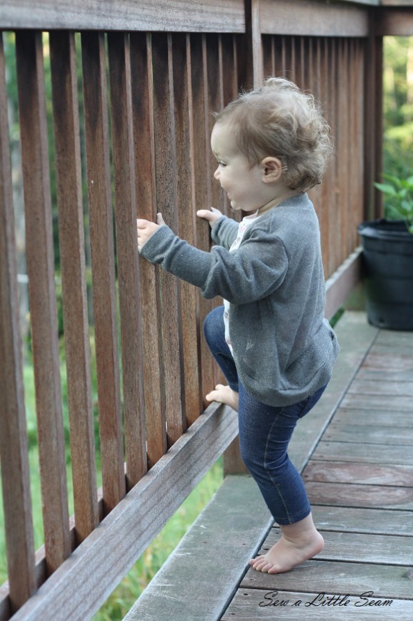 Toddler Slouchy Cardigan, sewalittleseam.com