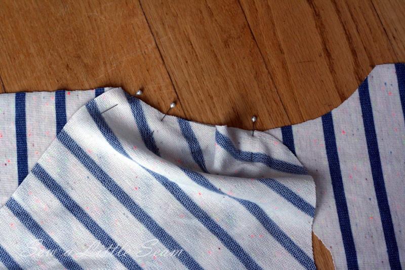 Cool Weather Series: French Terry Sweatshirt Tutorial - Sew a Little Seam