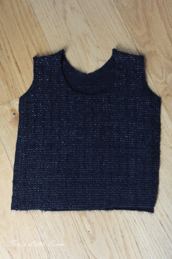 Tie-Back Sweater Tutorial