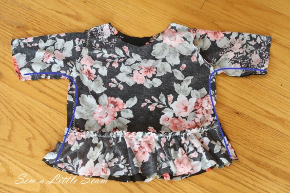 Peplum tutorial and pattern