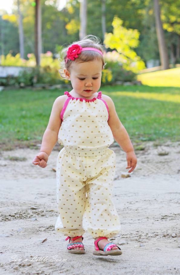 Teatime Romper Sewing Pattern