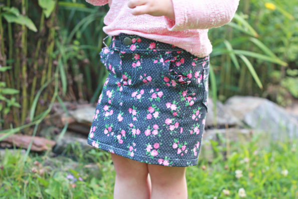 The Linden Shorts & Skirt Pattern is loaded with options perfect for both boys and girls.There are two short lengths; long is designed to hit at the knee, while the short version hits just above mid thigh. The pattern also comes with a skirt option that hits just above the knee. All versions come with multiple hem finishes, three front pocket and four back pocket options, an optional back yoke, and three waistband choices. You can create so many different looks with just one pattern!