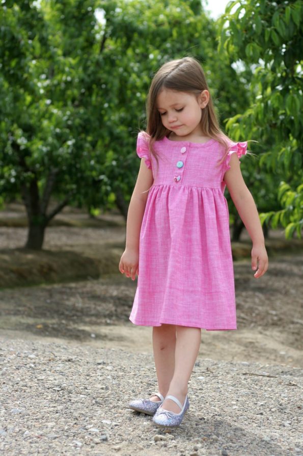 Children's Juniper Top, Tunic, & Dress PDF Pattern - Sew a Little Seam