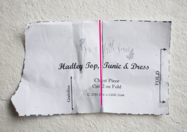 Sew a Little Seam Hadley Pattern