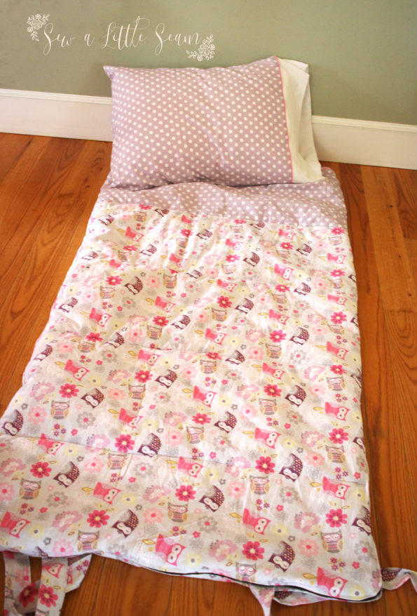 Sleeping Bag Sewing Tutorial from Sew a Little Seam