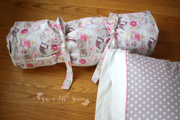 Sleeping Bag Sewing Tutorial from Sew a Little Seam