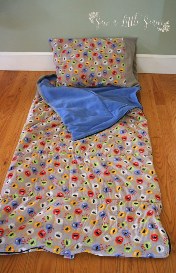 Sleeping Bag Sewing Tutorial from Sew a Little Seam