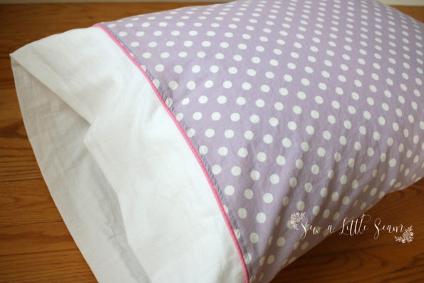 Pillowcase Tutorial by Sew a Little Seam