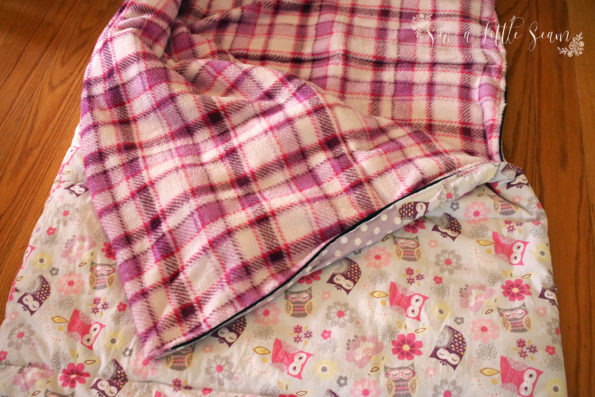 Sleeping Bag Sewing Tutorial from Sew a Little Seam