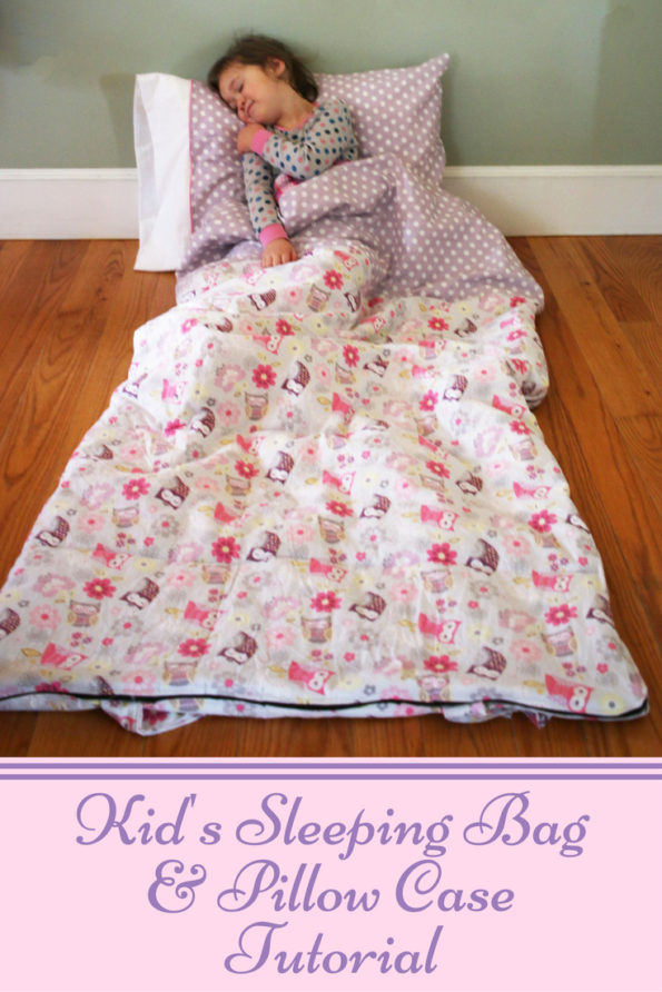 Sleeping Bag Sewing Tutorial from Sew a Little Seam