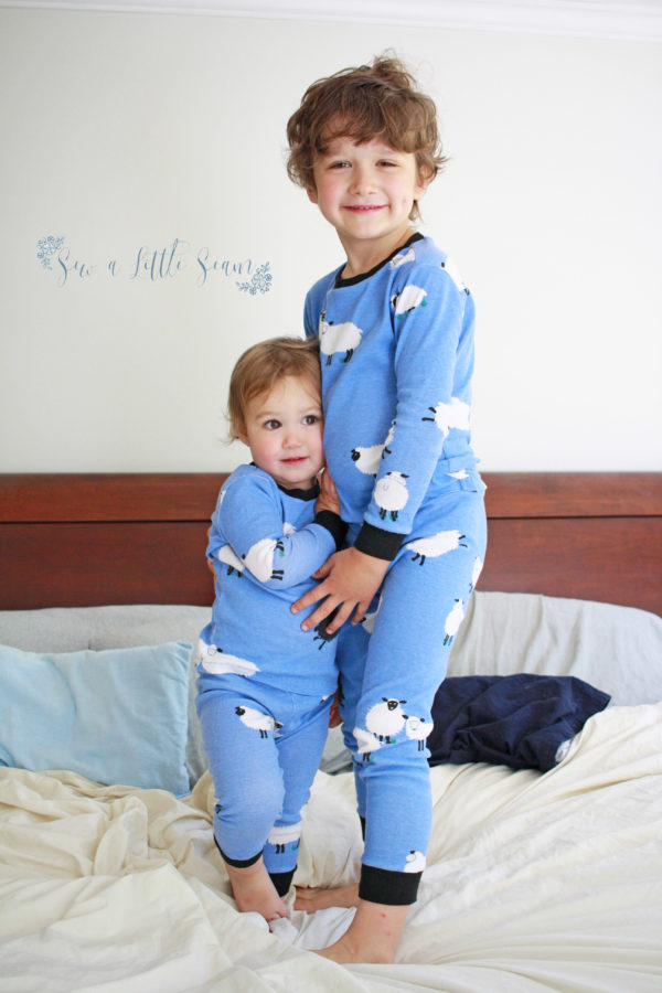 Free Movie Night Pajamas - Sew a Little Seam