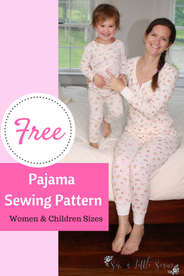 Free Movie Night Pajamas - Sew a Little Seam