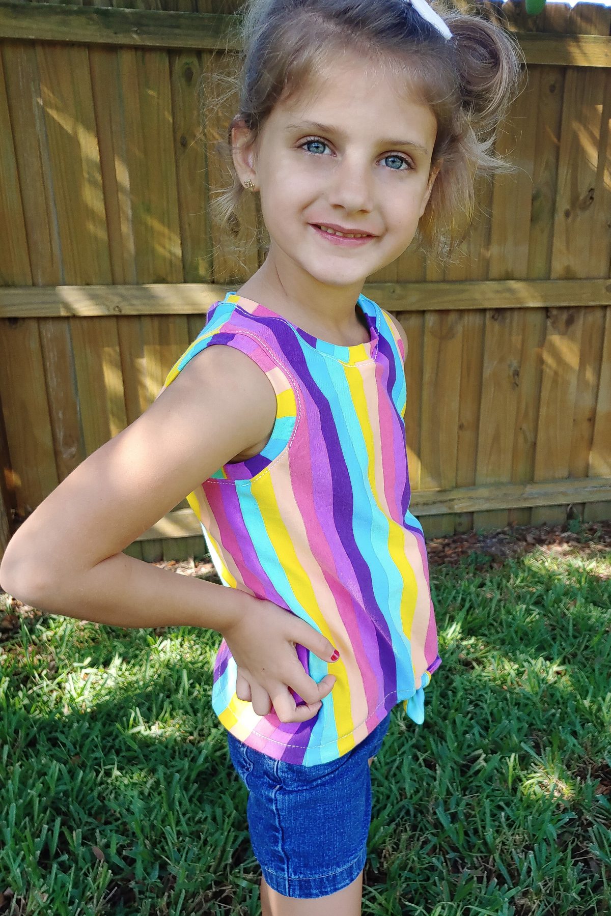 Children's Brynn Top PDF Pattern - Sew a Little Seam