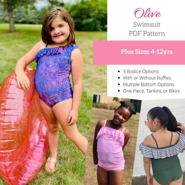 Children’s Olive Plus Size PDF Pattern